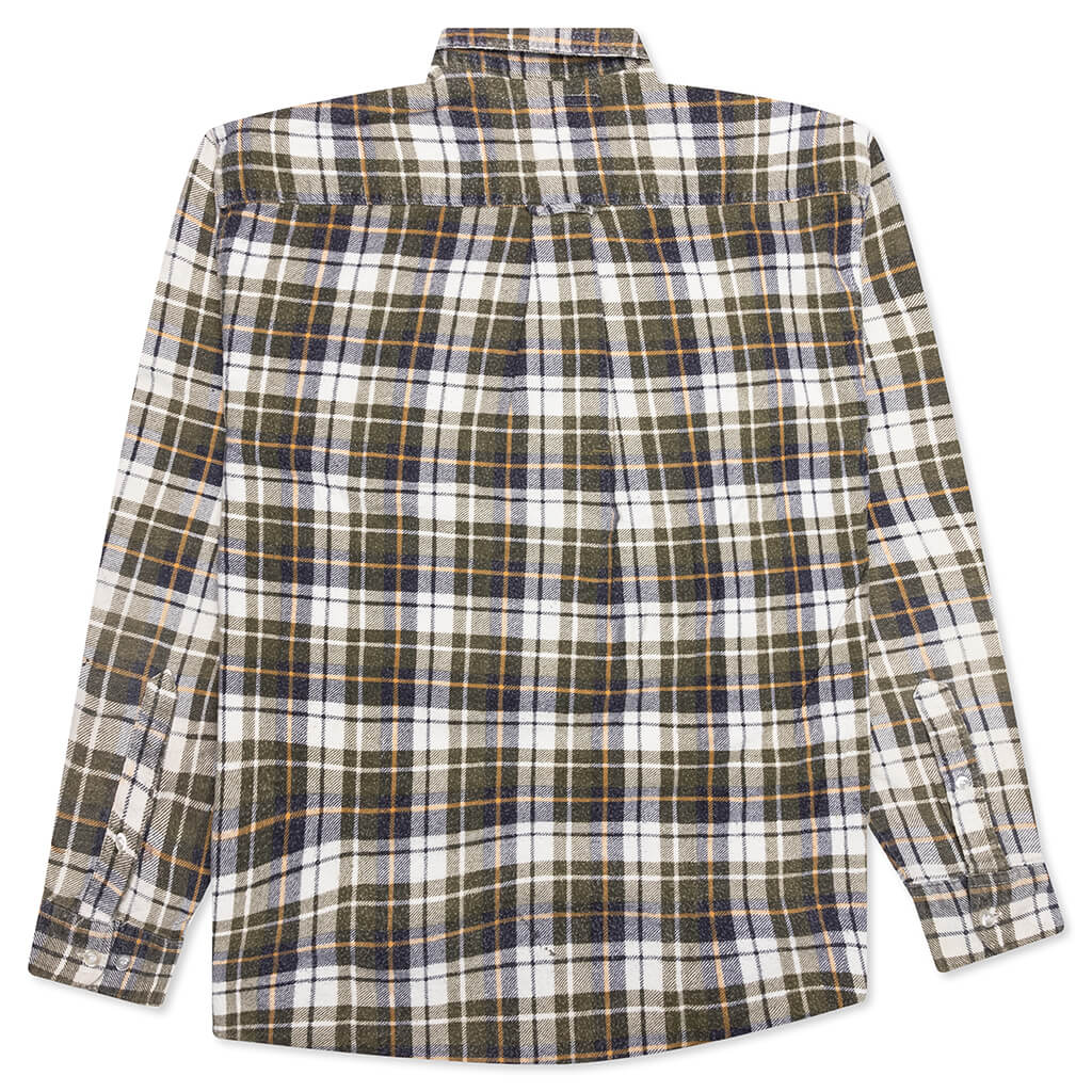 Ribbon Flannel Shirt Assorted