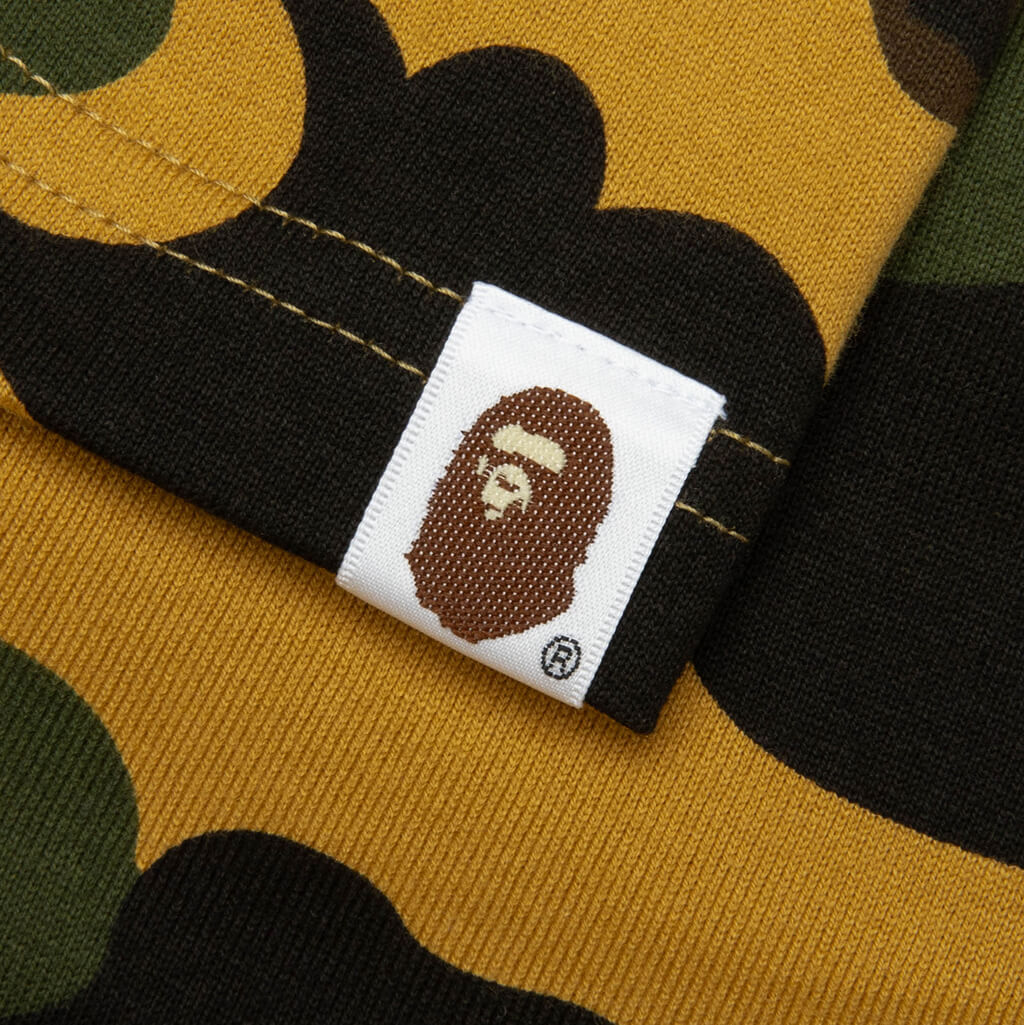 1st Camo BAPE Rhinestone Tee Yellow