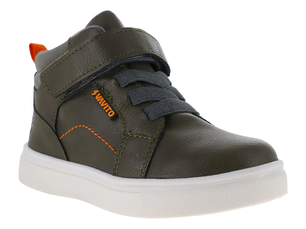 Tenis VAVITO Color Verde Militar para Niño