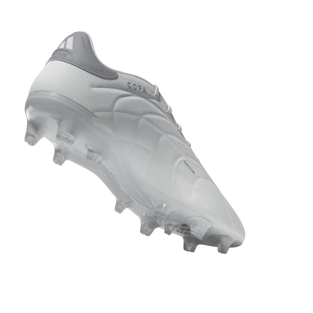 adidas Copa Pure 2 Elite FG Firm Ground Soccer Cleats White Silver Metallic