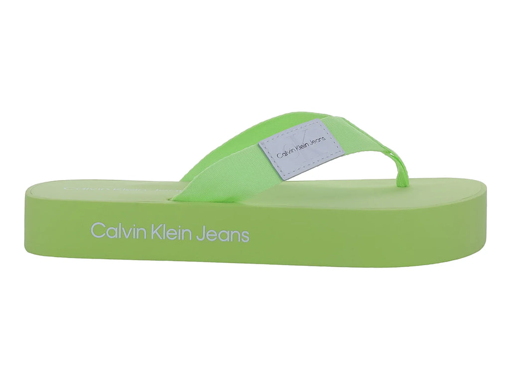 Sandalias Calvin Klein Live Mist Verde para Mujer