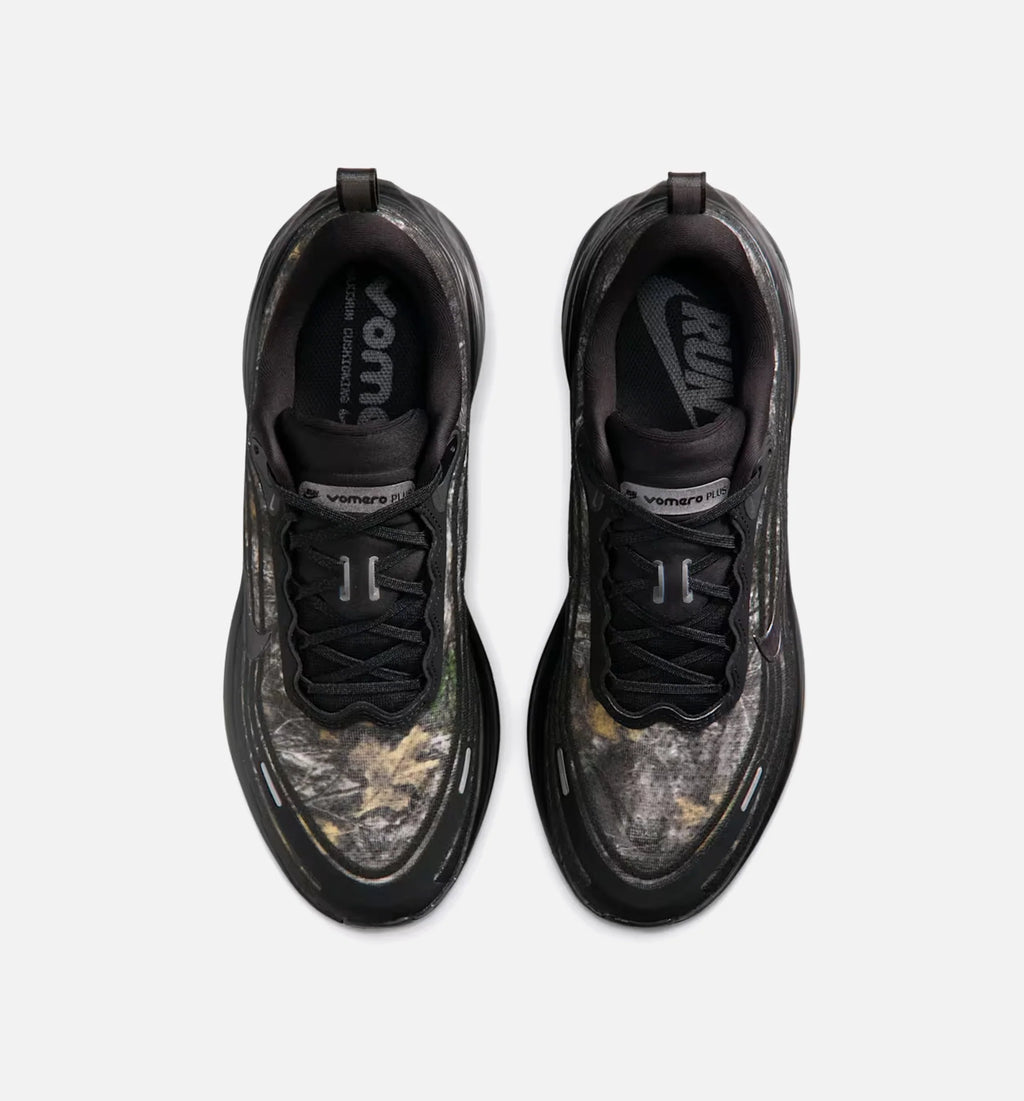 Vomero Plus RealTree Mens Lifestyle Shoe Black Dark Smoke Grey Anthracite Metallic Dark Grey