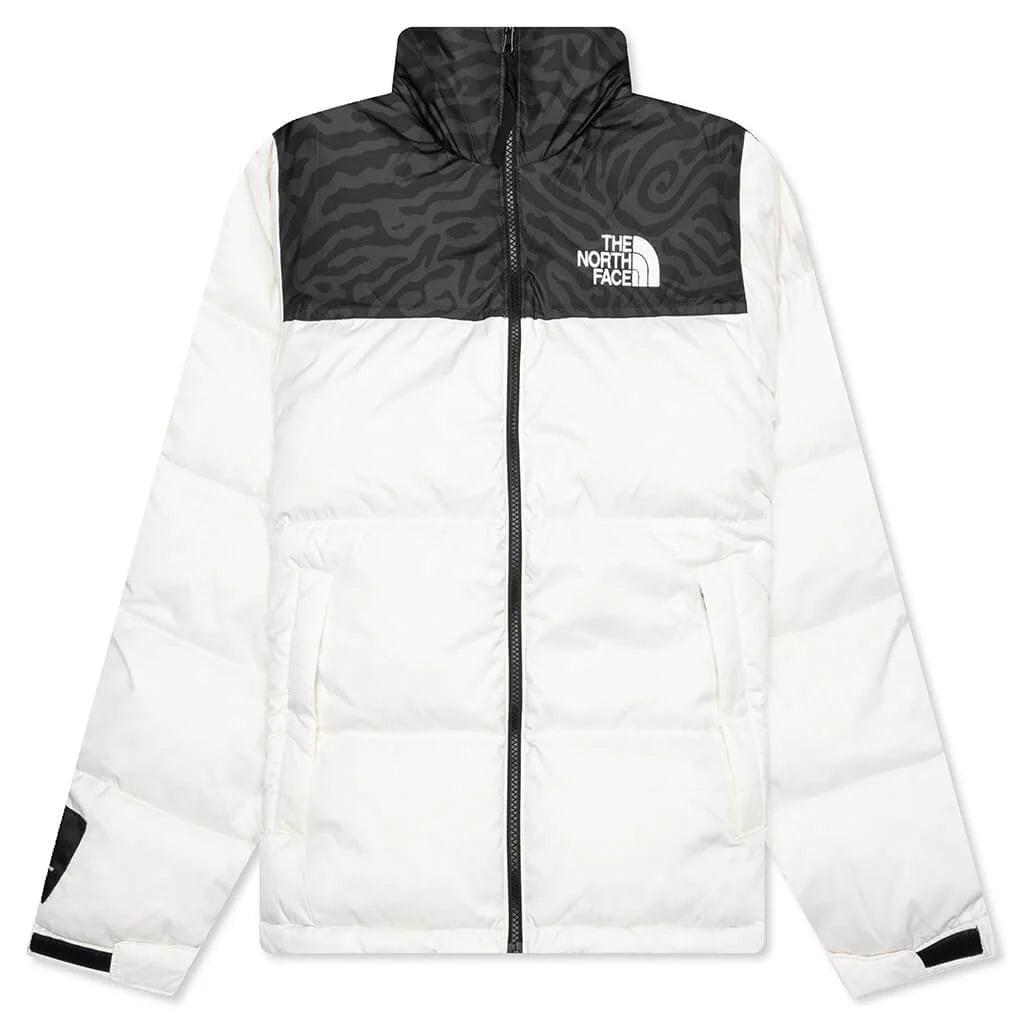 1996 Retro Nuptse Jacket White Dune