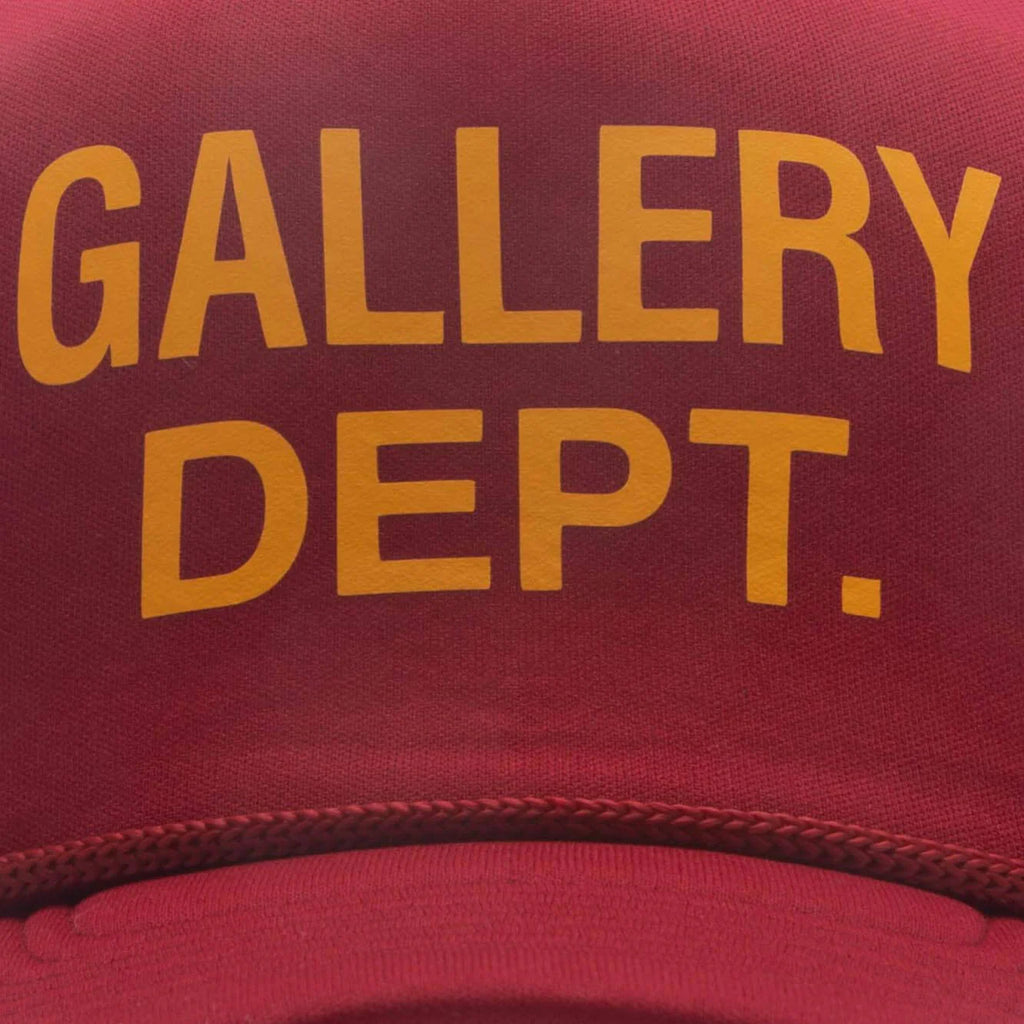 GD Logo Trucker Cap Wine