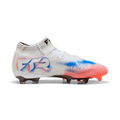 PUMA Future 8 Ultimate Firm Ground Soccer Cleats White Black