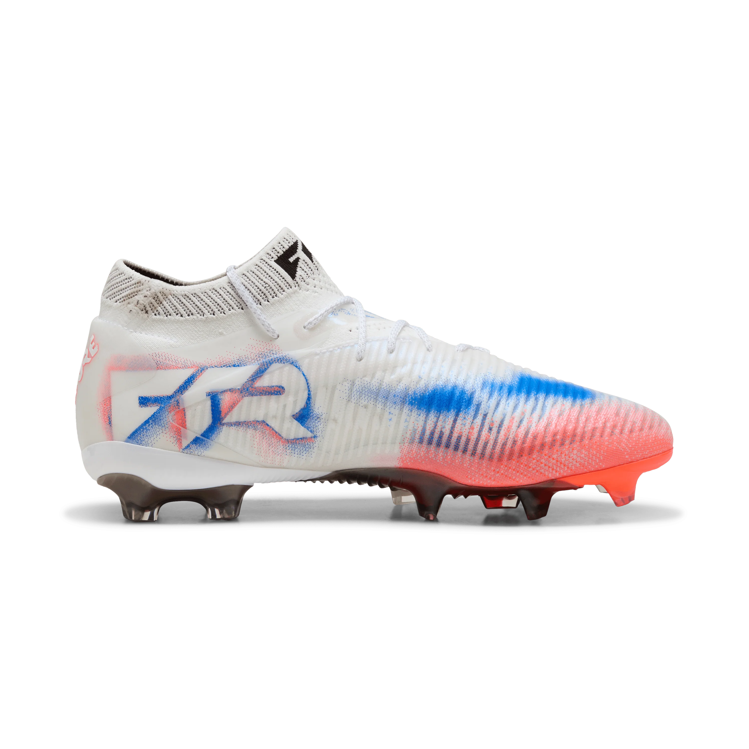 PUMA Future 8 Ultimate Firm Ground Soccer Cleats White Black