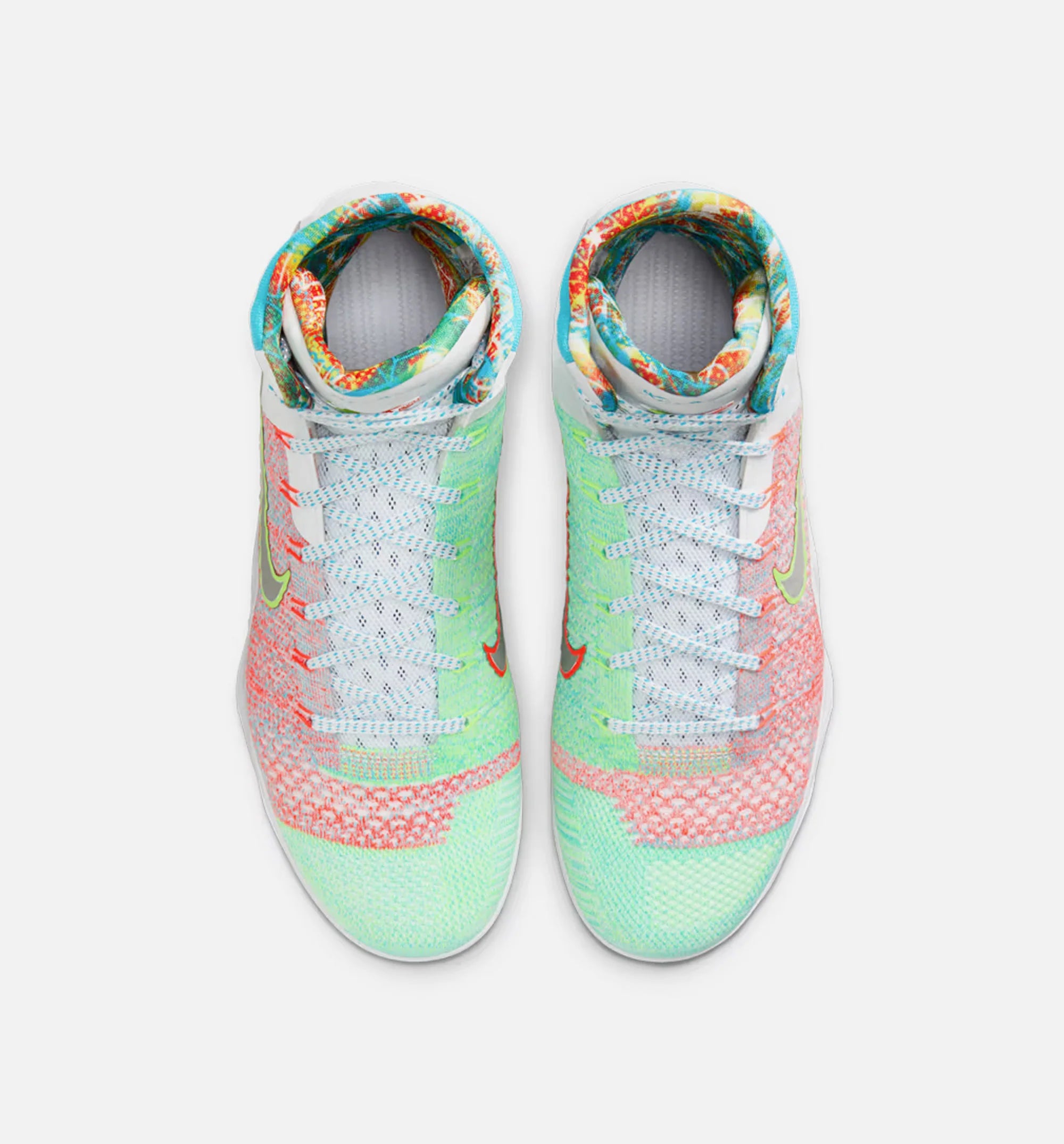 Kobe 9 Elite Protro What The Mens Lifestyle Shoe White Reflective Silver Chlorine Blue Black