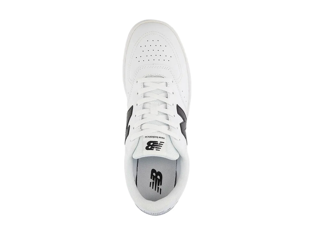 Tenis New Balance BB 80 Blanco y Negro para Mujer
