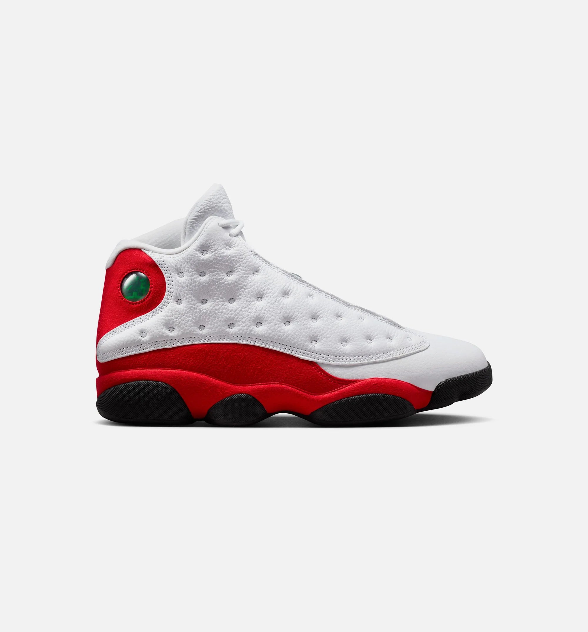 Air Jordan 13 Retro White And University Red Mens Lifestyle Shoe White Black True Red