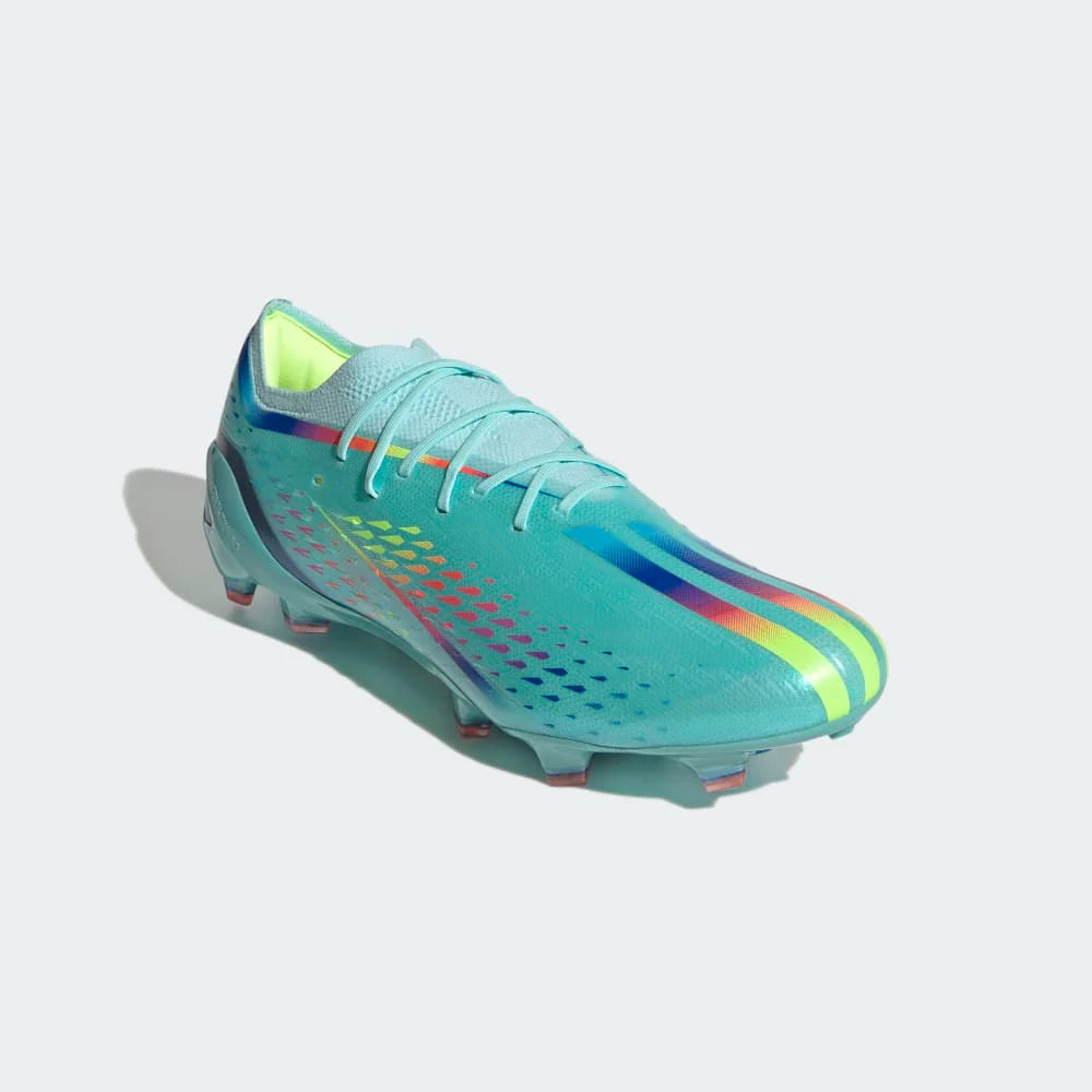 adidas X Speed Portal 1 FG Firm Ground Soccer Cleats Aqua Red