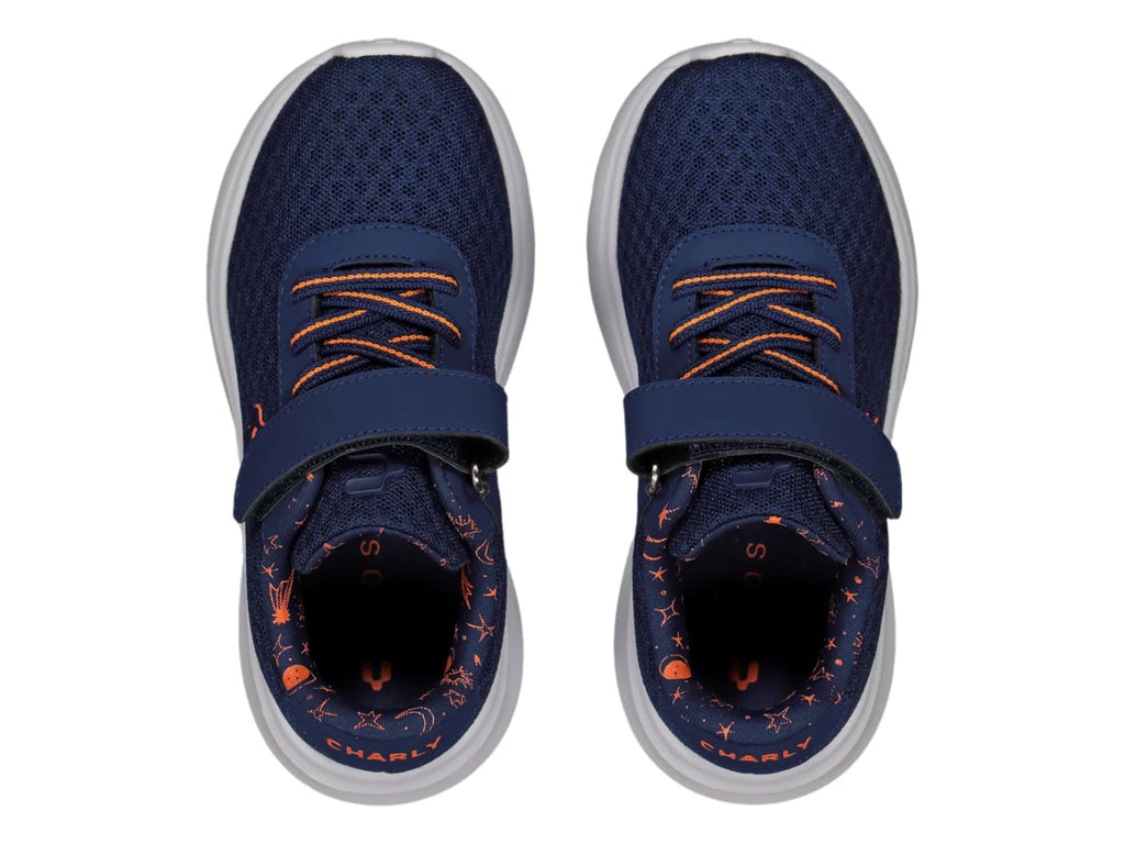 Tenis Charly Road Casual Azul Marino para Niño