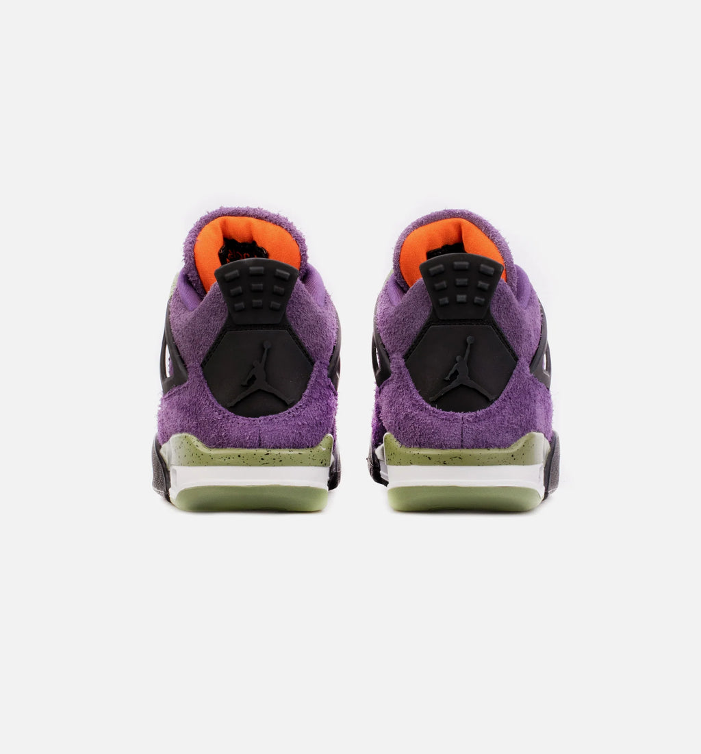 Air Jordan 4 Retro Canyon Purple Womens Lifestyle Shoe Purple