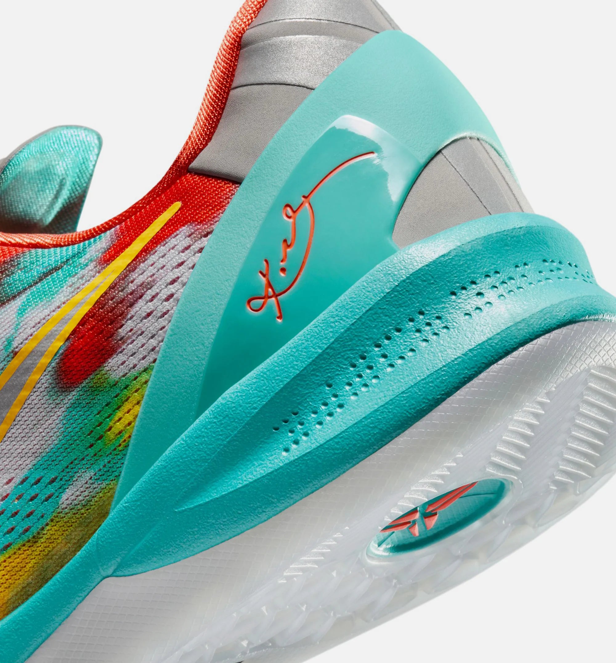 Kobe 8 Protro Venice Beach Mens Lifestyle Shoe Stadium Grey Metallic Silver Tour Yellow