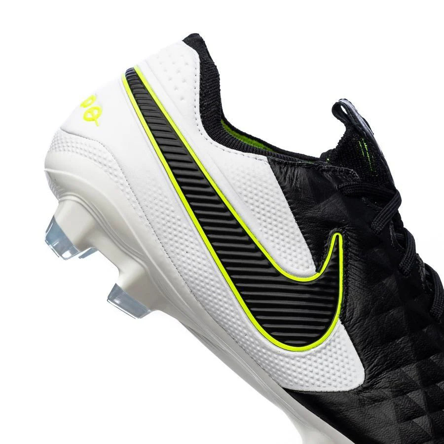 Nike Legend 8 Elite FG Firm Ground Soccer Cleats Black Black White