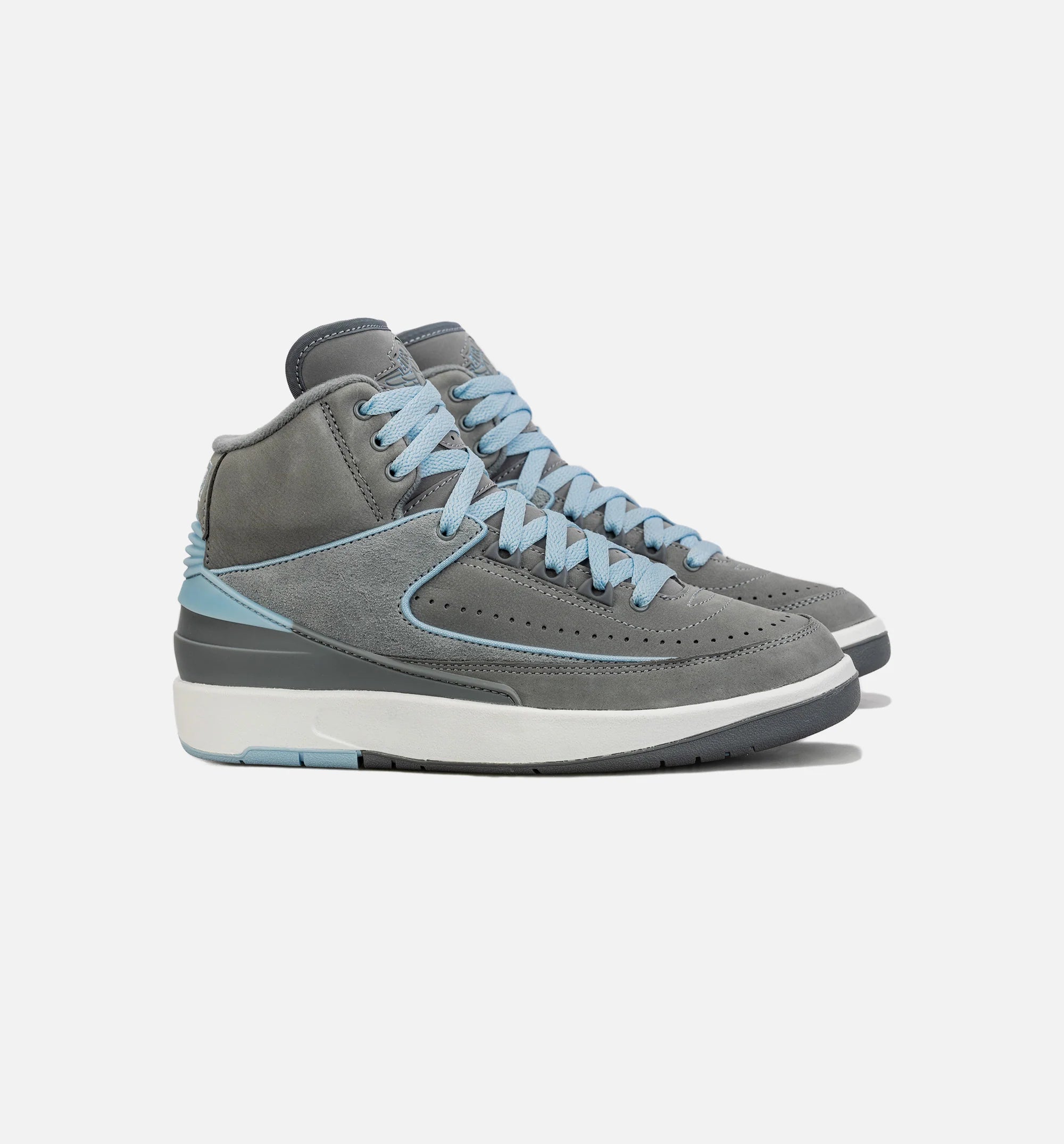 Air Jordan 2 Retro Cool Grey Womens Lifestyle Shoe Grey Blue