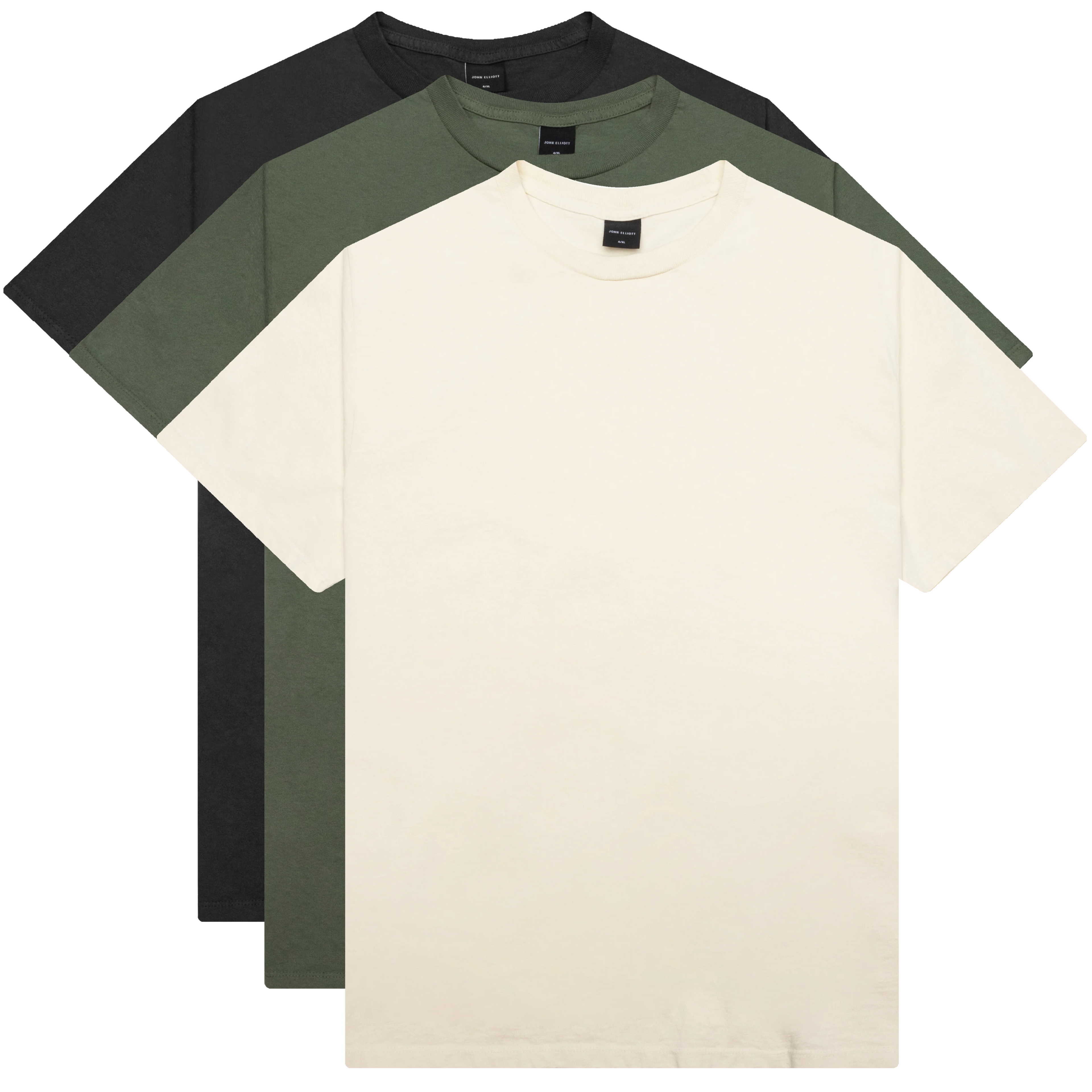 Foundation 3 Pack Tee Natural