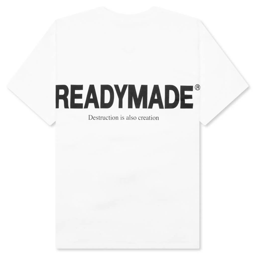 Smile S S T Shirt White
