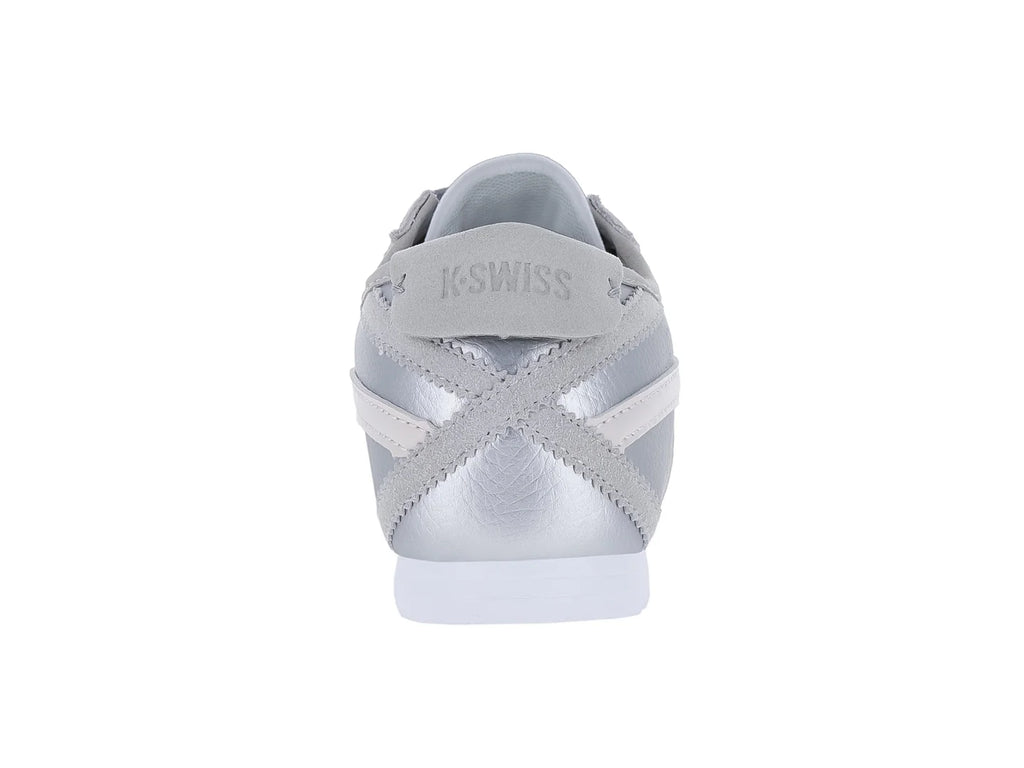 Tenis K Swiss Gashiko Plata y Beige para Mujer