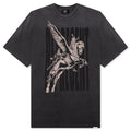Spirits Mascot T Shirt Aged Black
