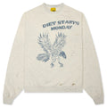 Eagle Sweatshirt Heather Grey Blue