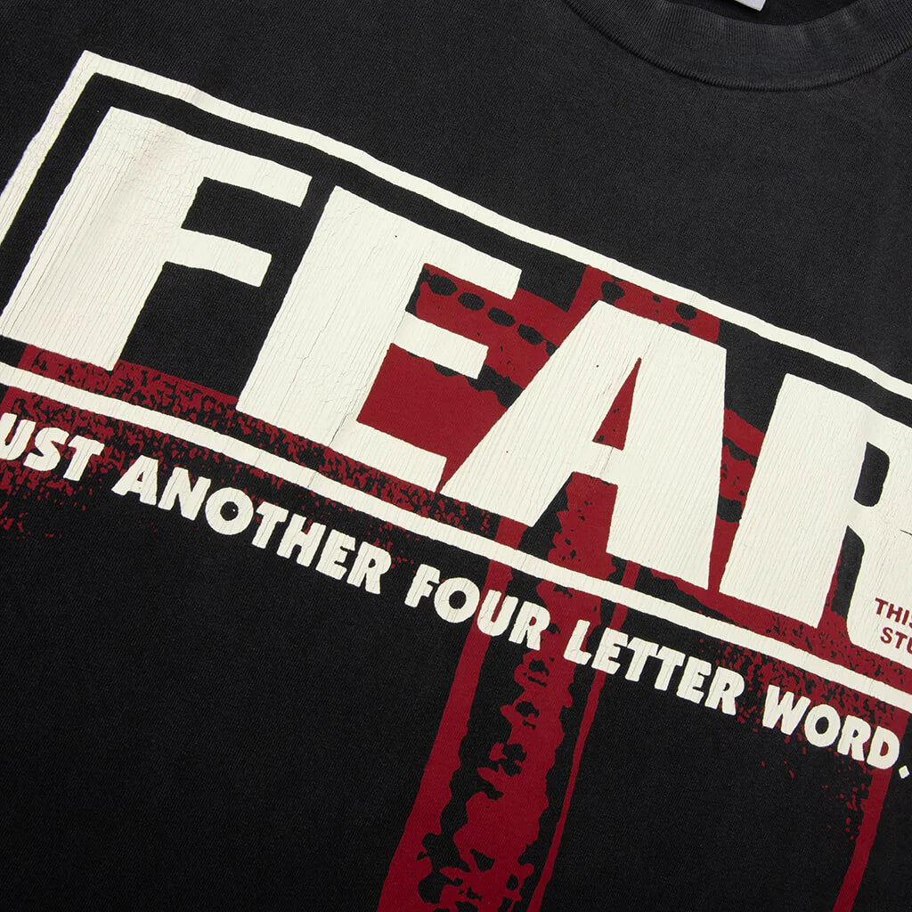 Fear Laughter Tee Black
