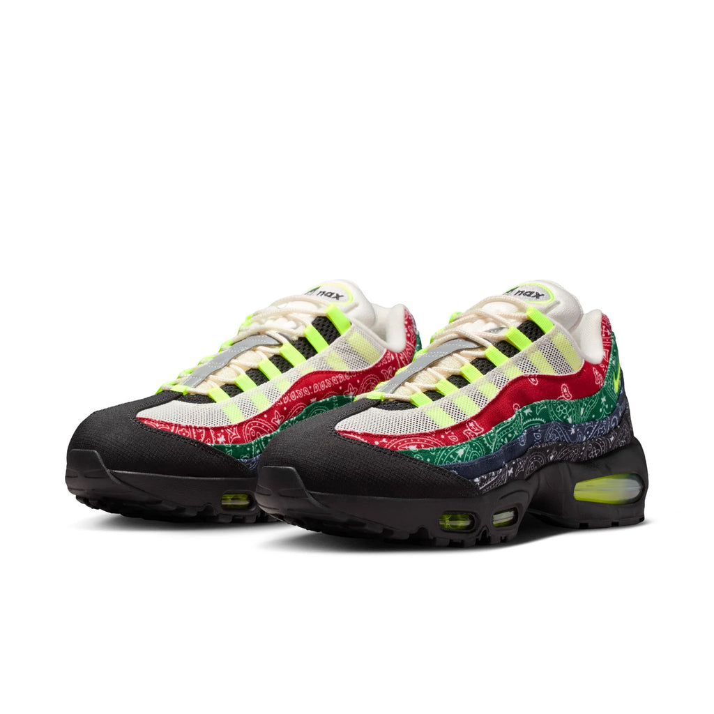 NIKE AIR MAX 95 SP NEON PAISLEY BANDANA