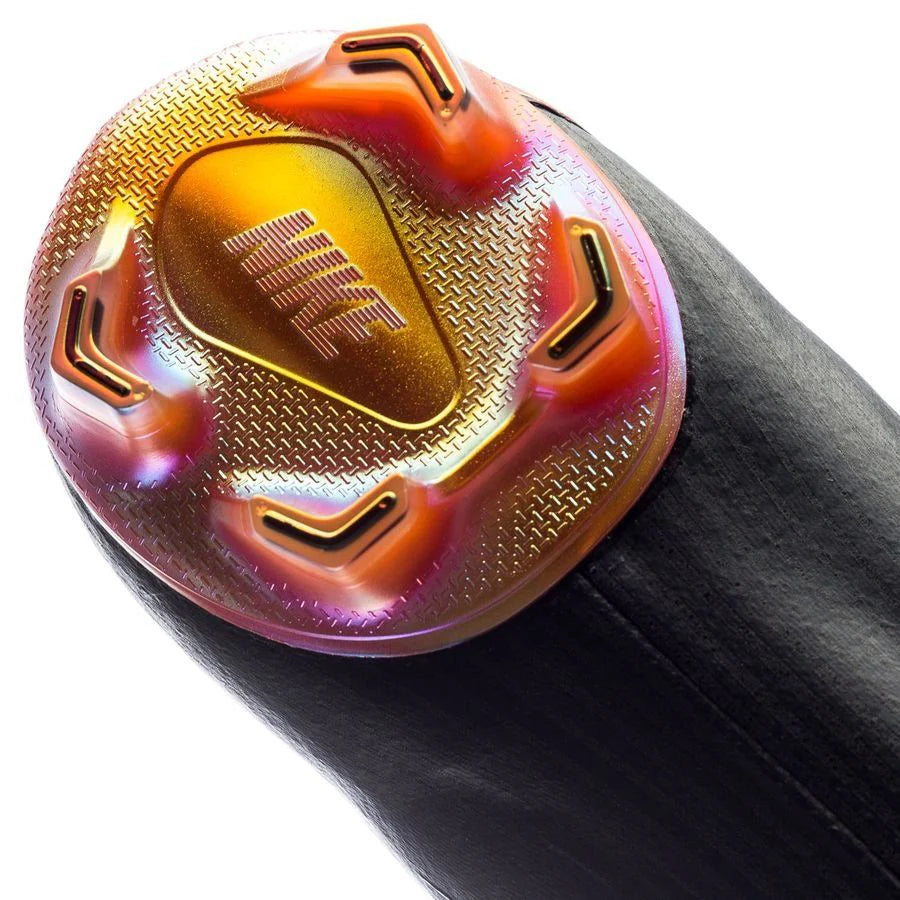 Nike Mercurial Vapor 12 Elite FG Firm Ground Mens Soccer Cleats Black Total Orange