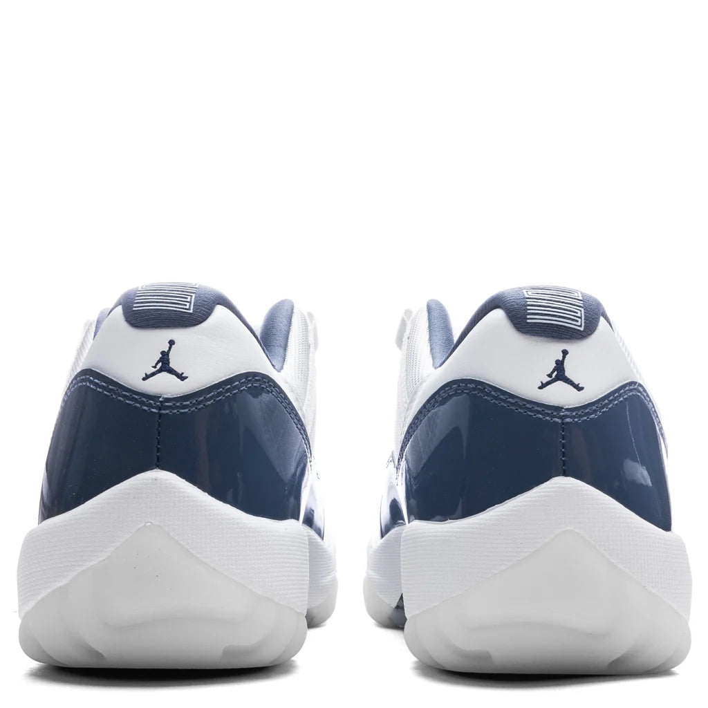 Air Jordan 11 Retro Low White Midnight Navy Diffused Blue