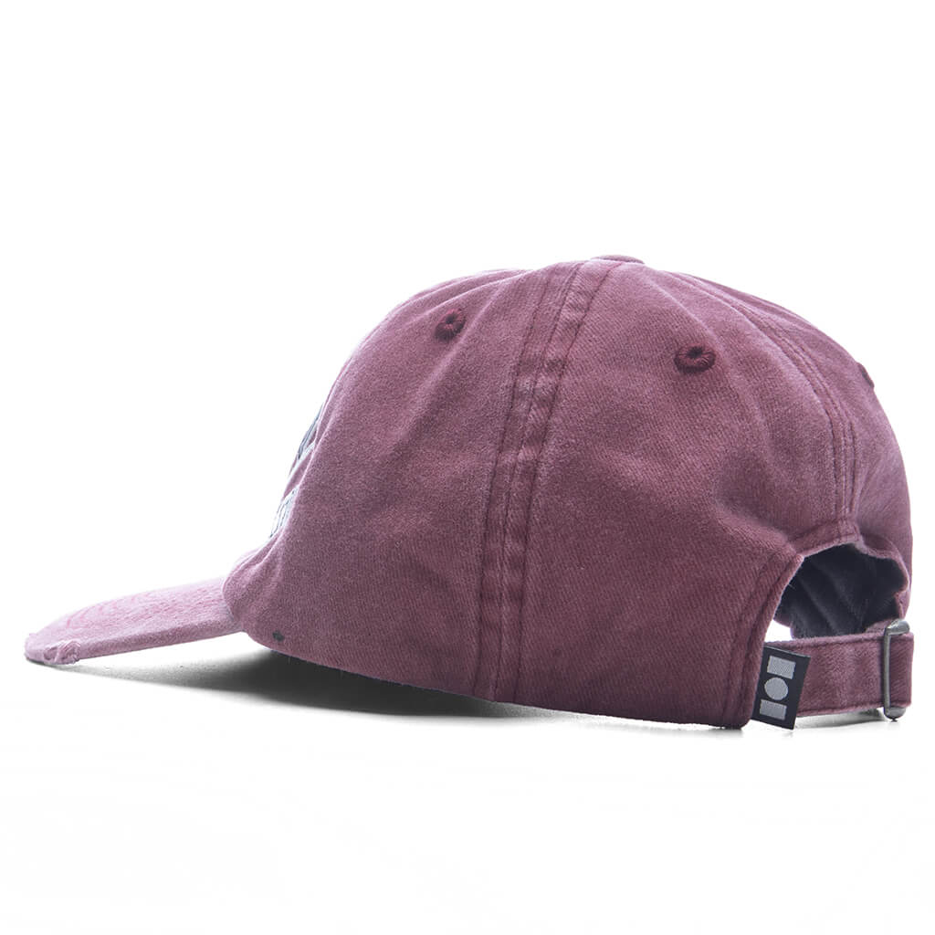Nahmias Chenille Dad Cap Burgundy