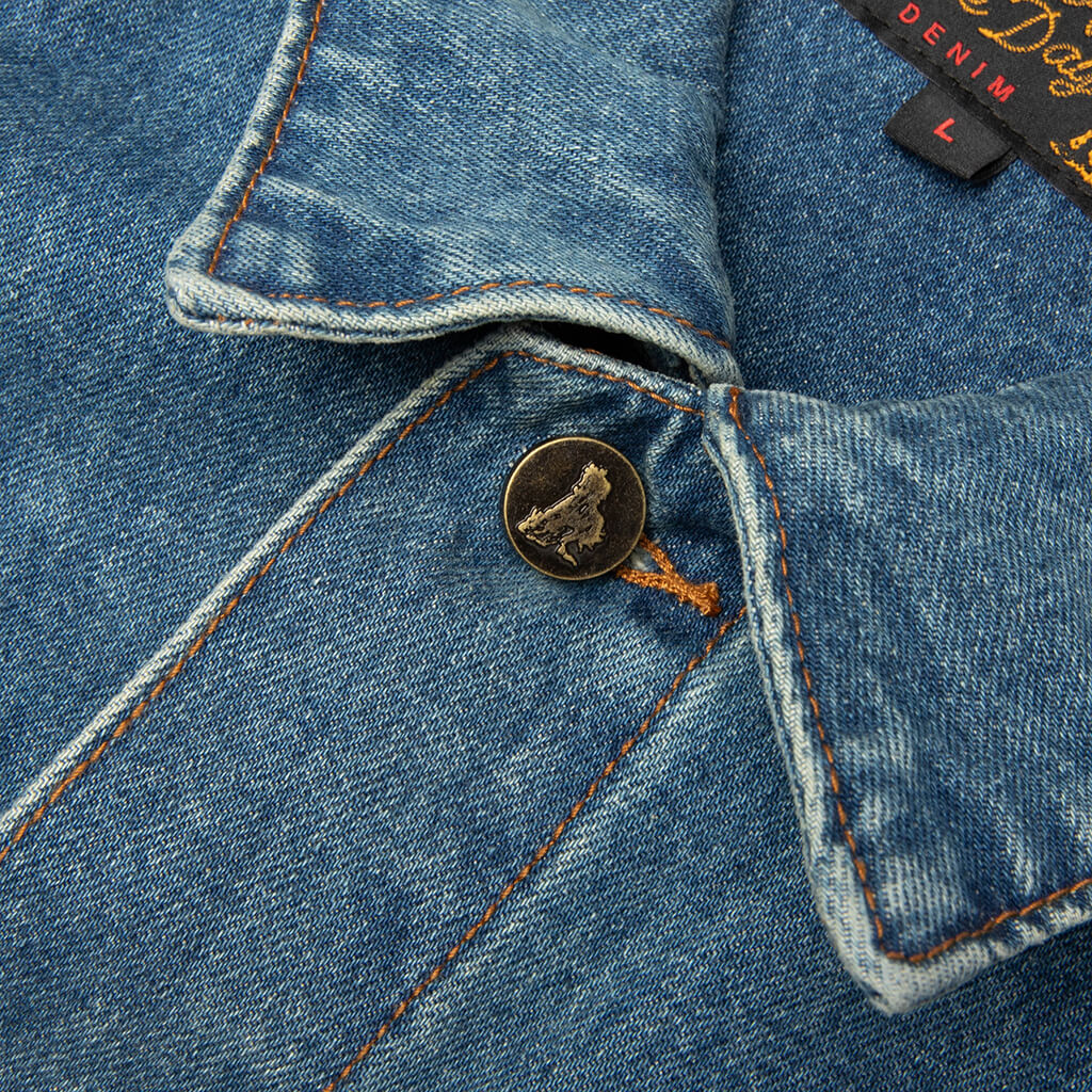 Denim Trucker Jacket Washed Indigo