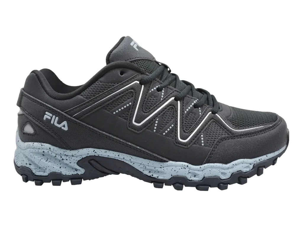 Tenis Fila Firetrail Evo Negro para Niño