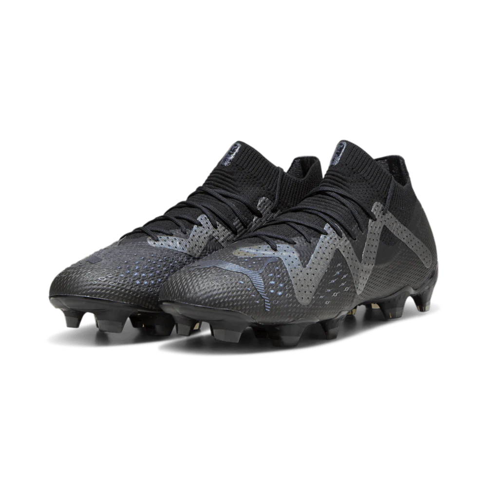 PUMA Future Ultimate FG AG Firm Ground Soccer Cleats Black Asphalt