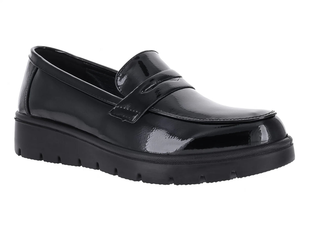 Zapatos Mocasines Monissima Negro para Mujer