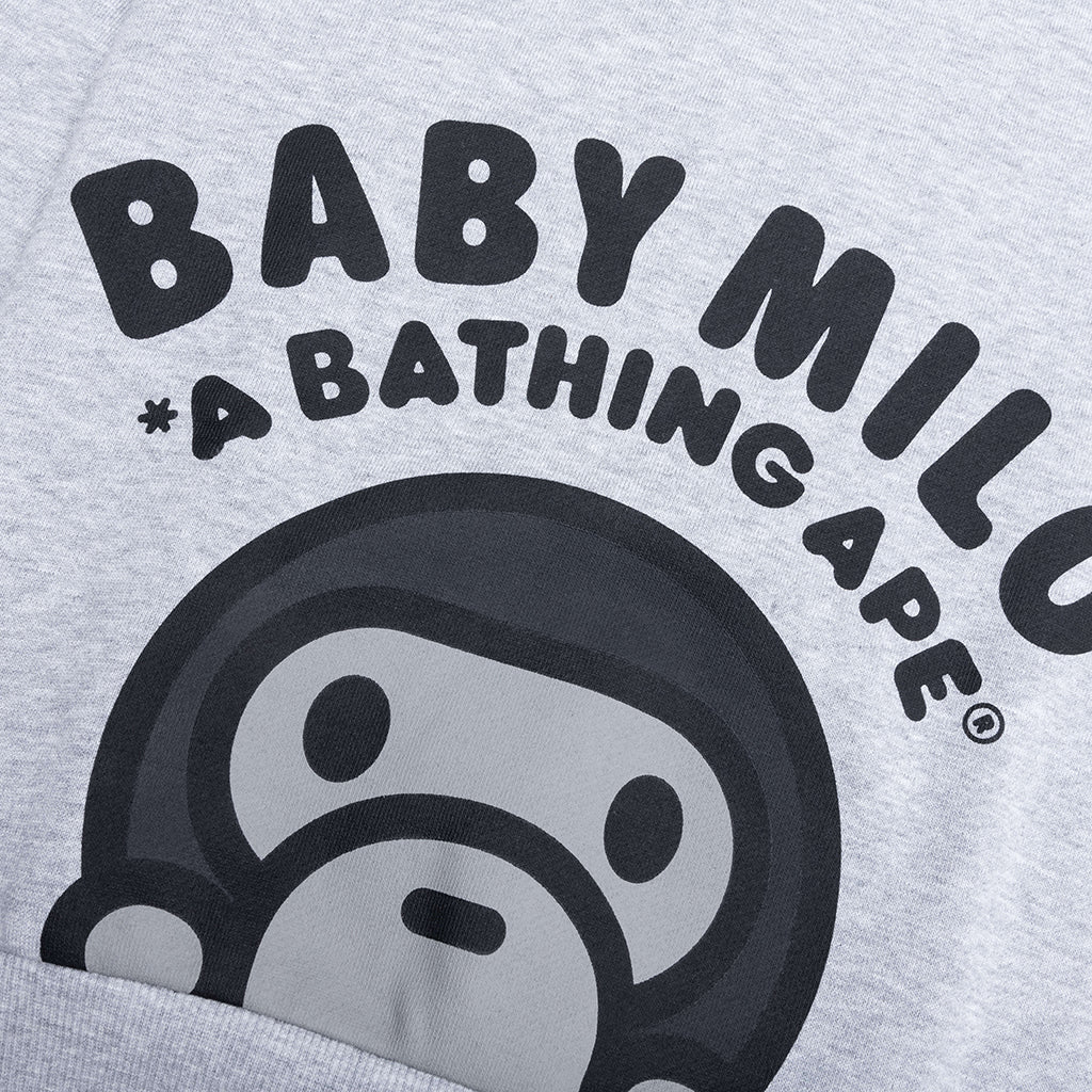 Kids Baby Milo Relaxed Fit Crewneck Sweatshirt Gray