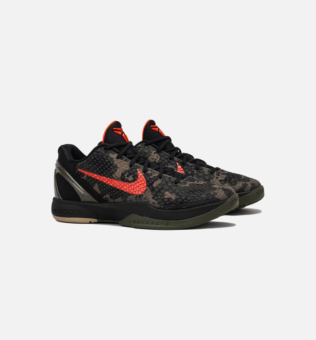Kobe 6 Protro Italian Camo Mens Lifestyle Shoe Black Crimson Bog Khaki Limit One Per Customer