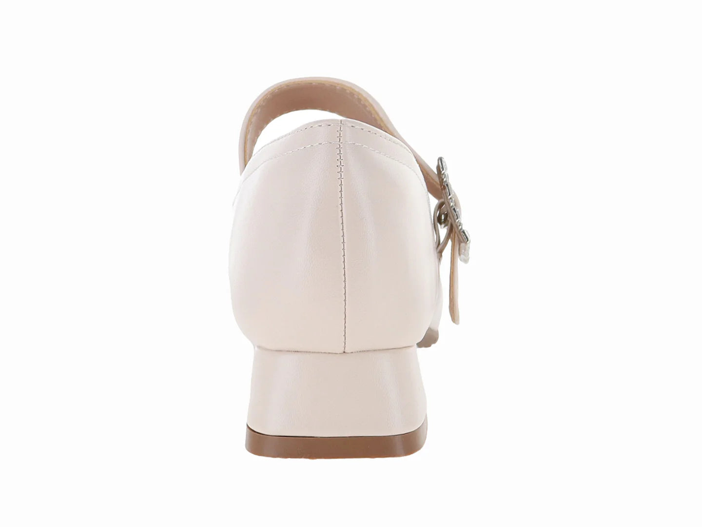 Zapatillas de Tacón Cuadrado Nude ROZE para Mujer