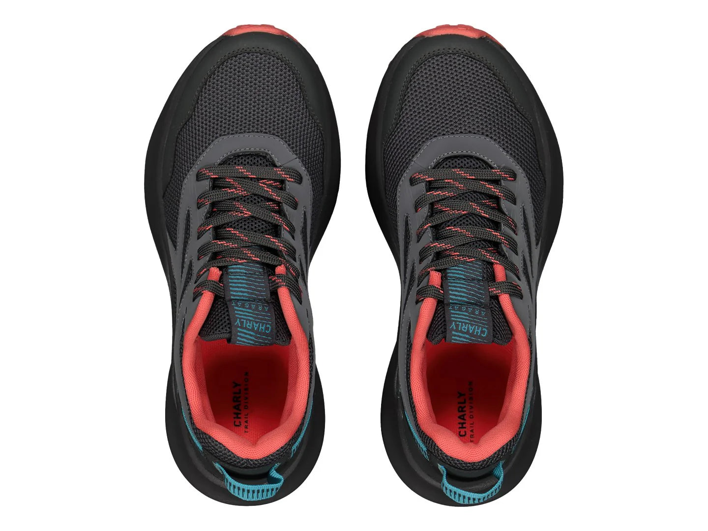 Tenis Charly Gris y Naranja para Hombre