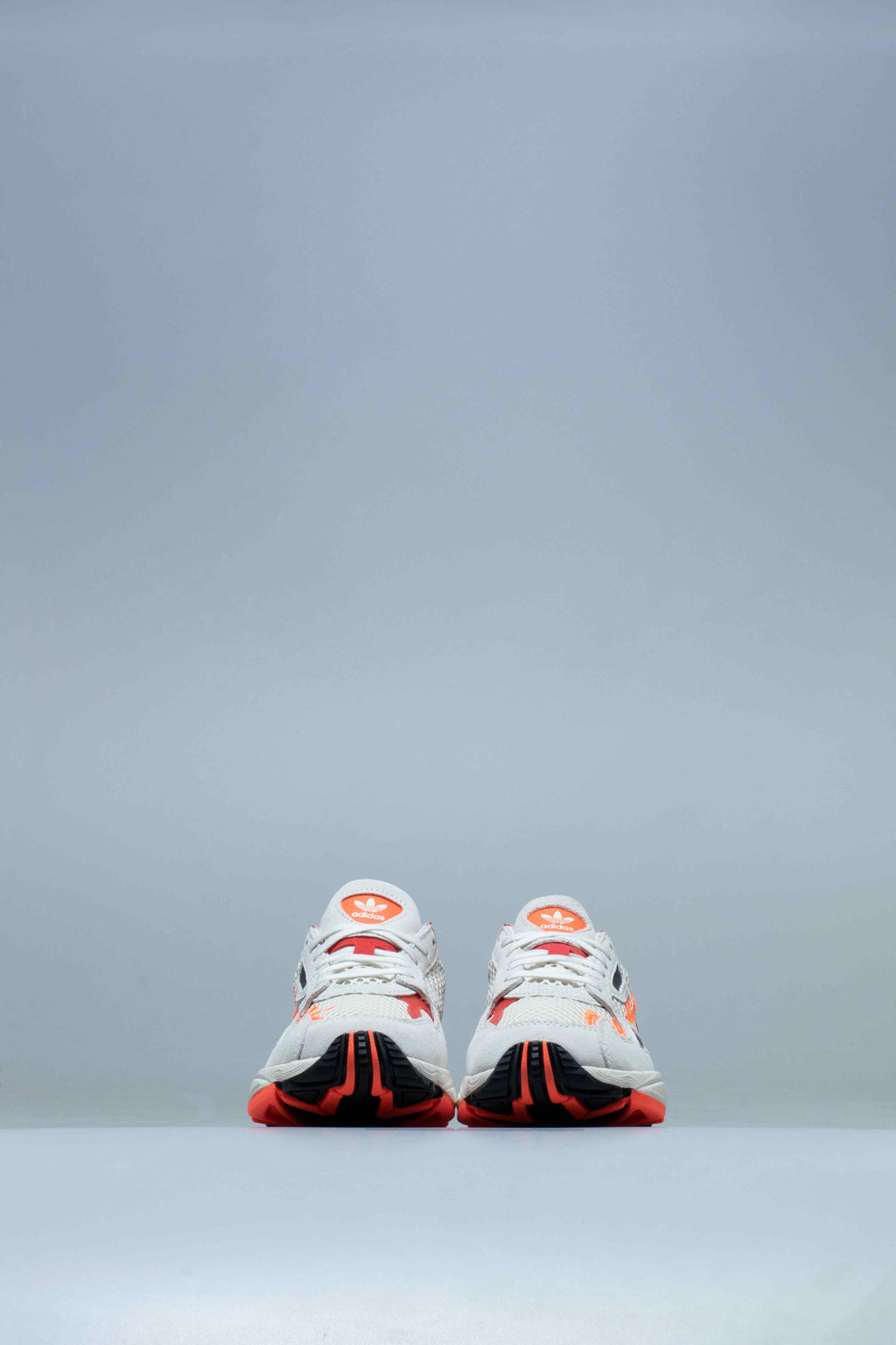 Fiorucci Falcon Womens Shoe Off White Red Solar Orange