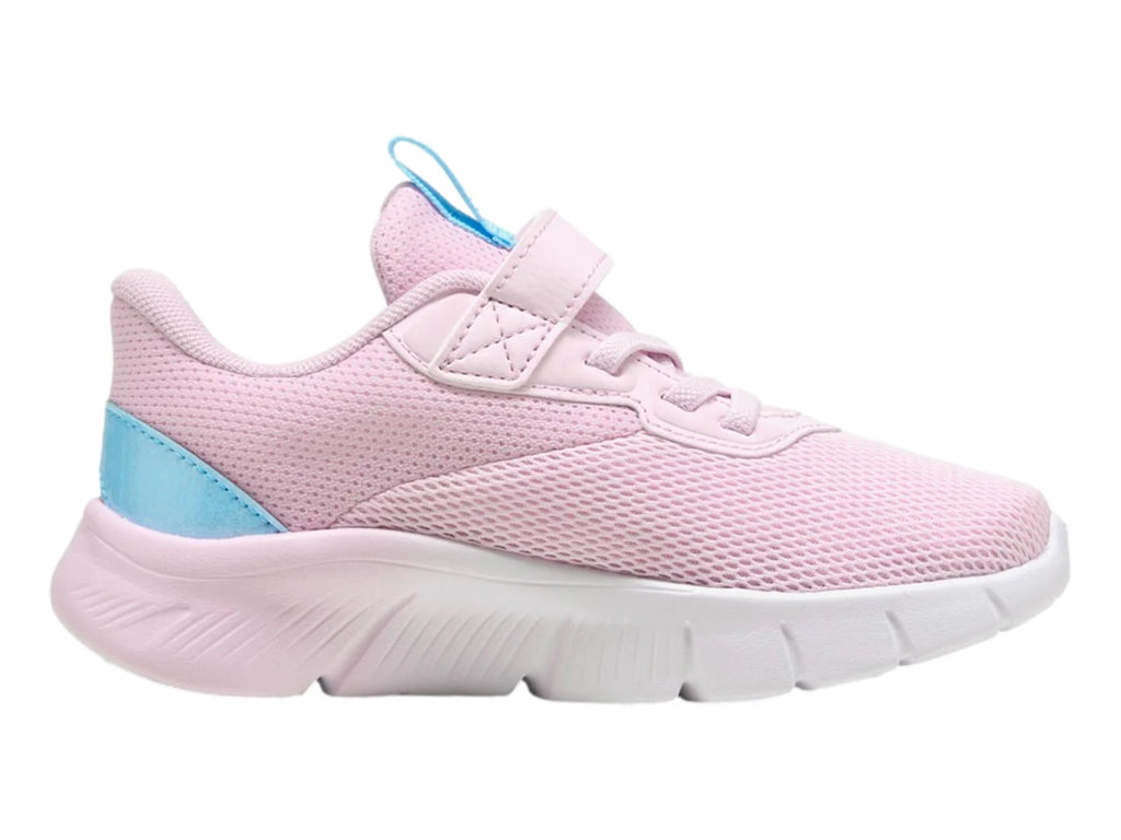 Tenis PUMA FlexFocus Modern Jelly Rosa y Azul para Niña
