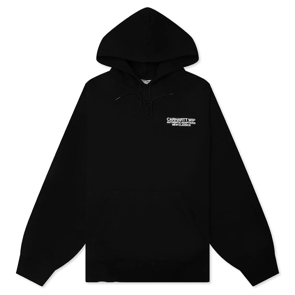 Hooded Sean Hamilton Sweatshirt Black