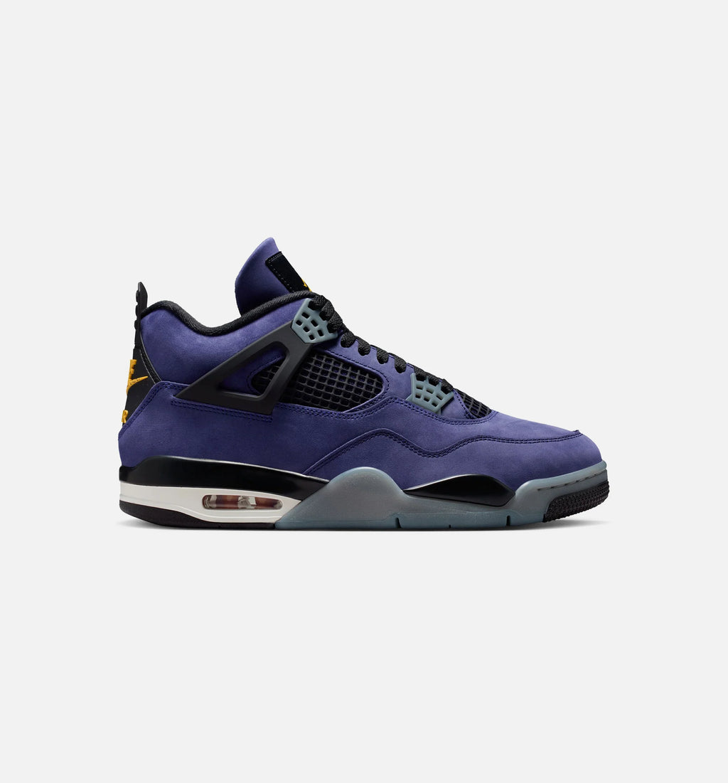 Air Jordan 4 Retro Imperial Purple Mens Lifestyle Shoe Imperial Purple Multicolor Multicolor Limit One Per Customer