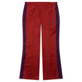 Poly Smooth Boot Cut Track Pant Red