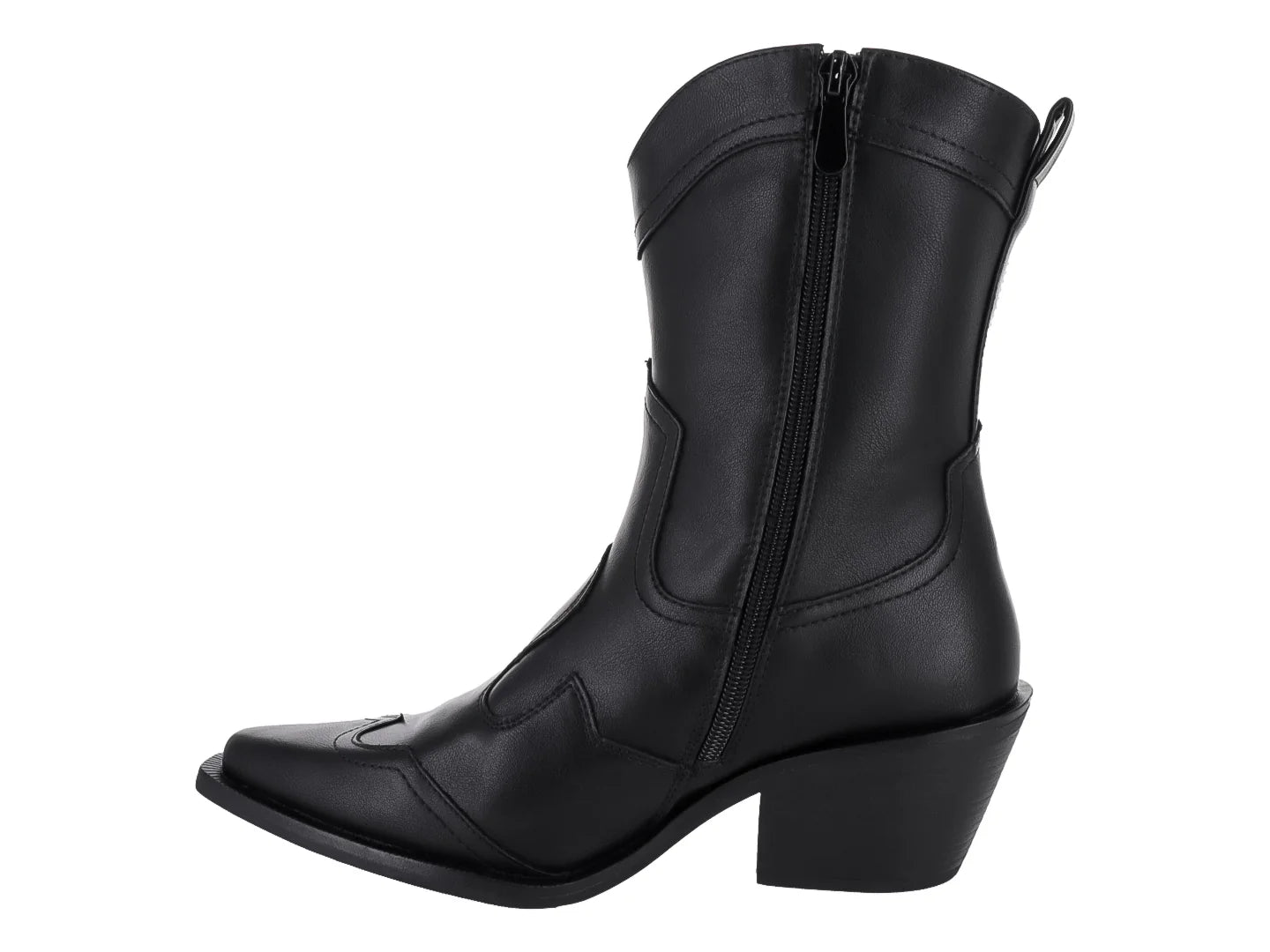 Botas Vaqueras ROZE Negro para Mujer