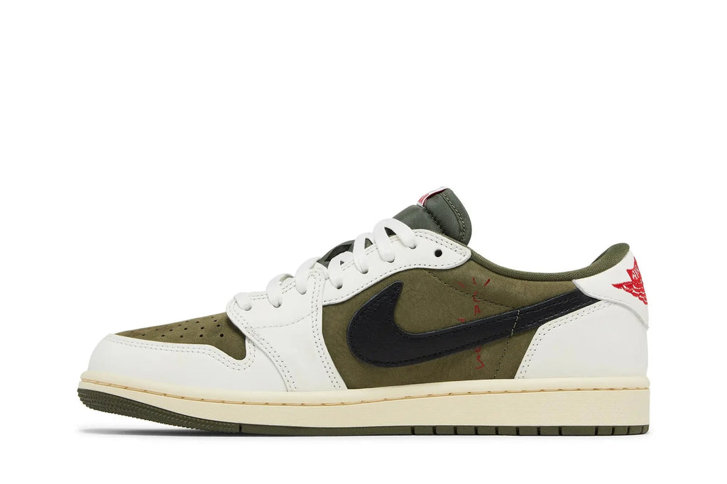 Travis Scott x Jordan 1 Low OG SP Reverse Olive Medium Olive