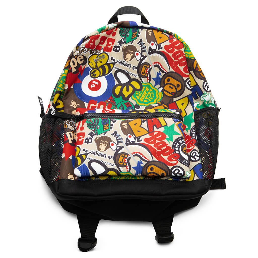 Kids BAPE Milo Assorted Daypack Multi