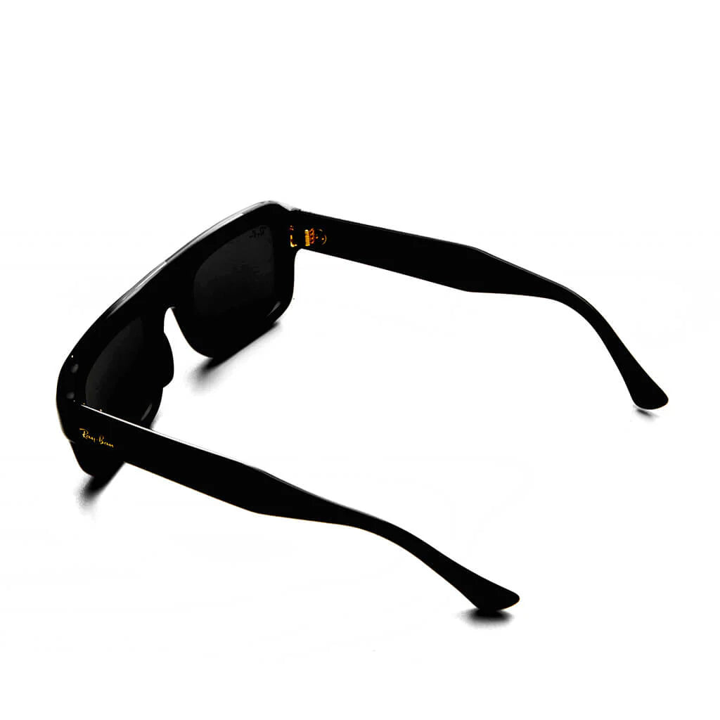 Ray Ban x AAP Rocky Flacko Puffer Black Frame Dark Grey Lens