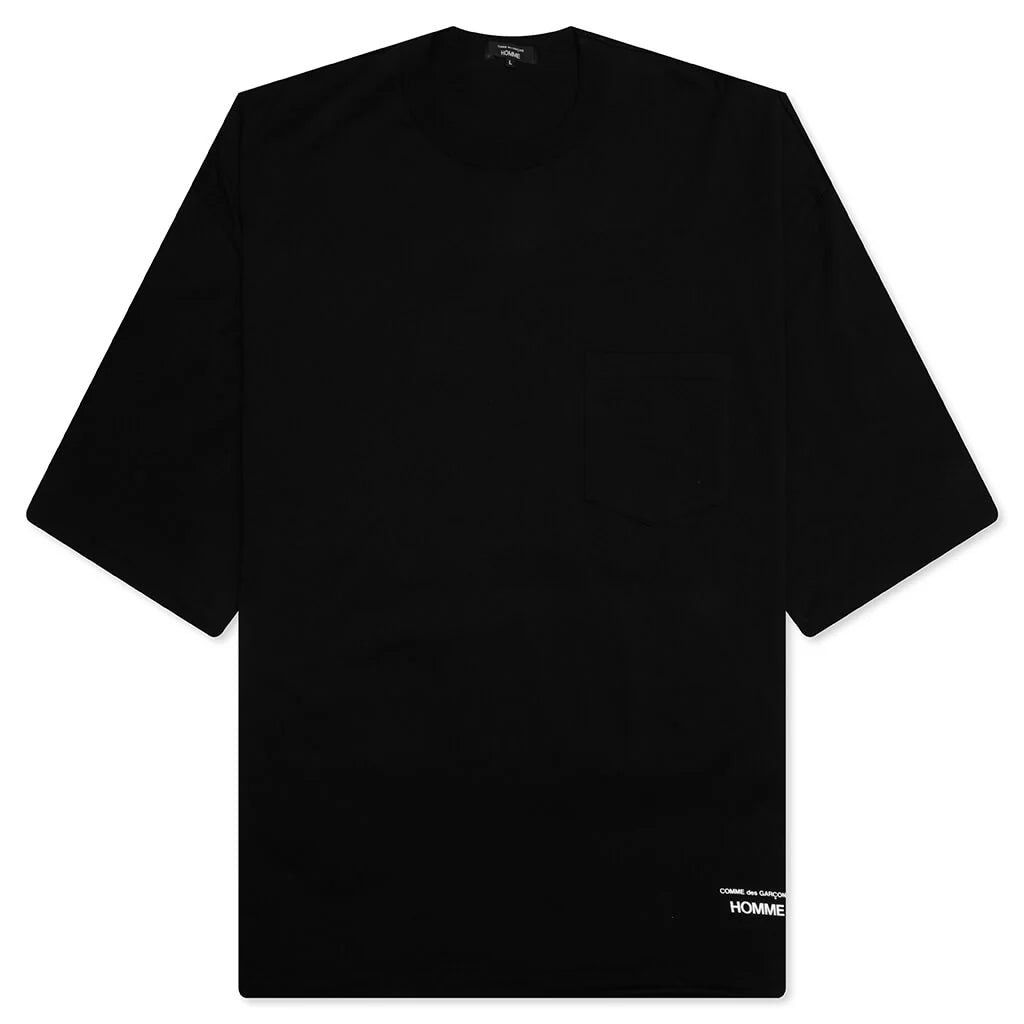 Cotton Jersey T Shirt Black