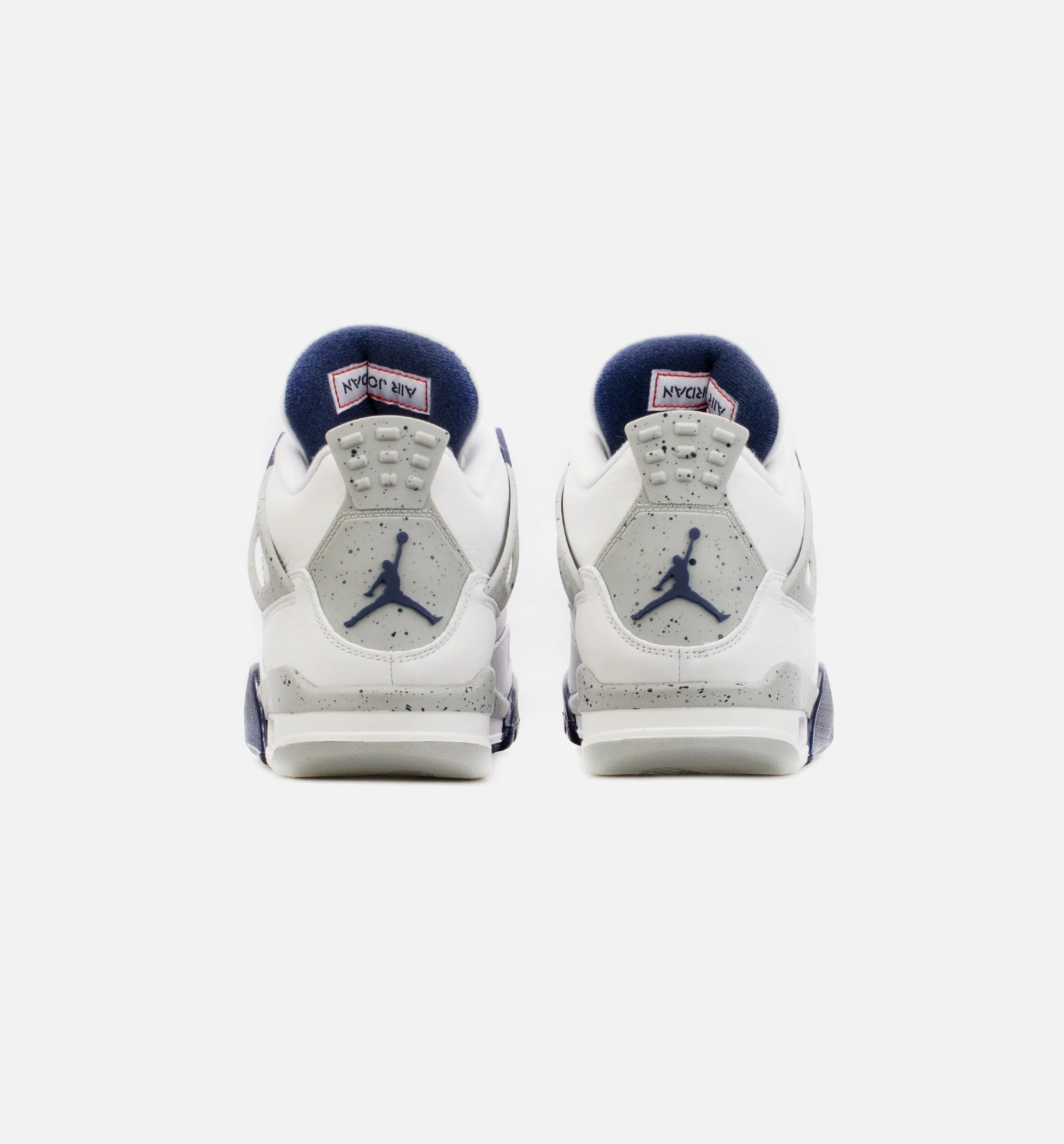 Air Jordan 4 Midnight Navy Mens Lifestyle Shoe White Blue Limit One Per Customer