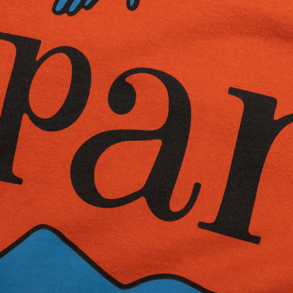 Early Grab Crewneck Sweatshirt Sienna Orange