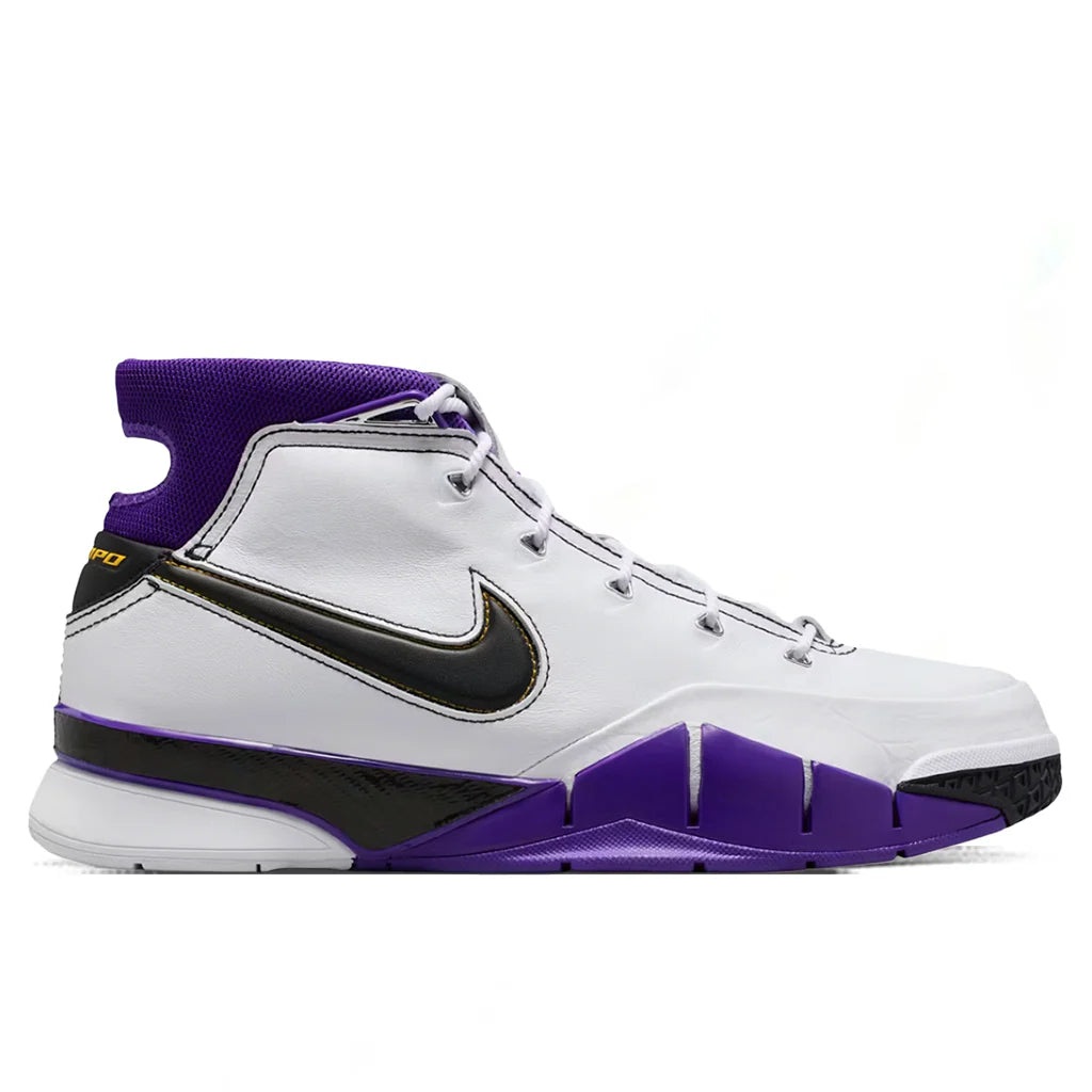 Kobe 1 Protro 81 Points White Black Court Purple
